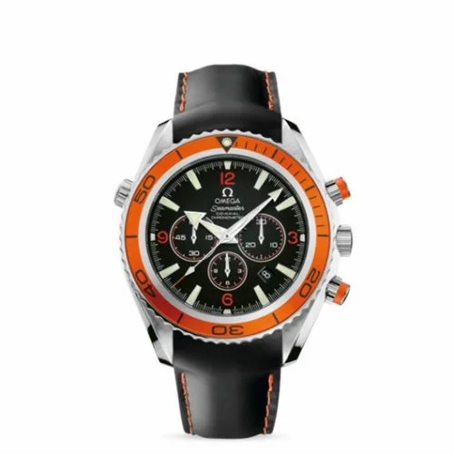 Omega Seamaster Planet Ocean 600M Co-Axial 45.5 Chronograph Stainless Steel / Orange / Rubber 2918.50.82 (29185082)